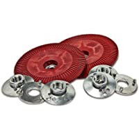 Los mejores  - 3M Plato Soporte para disco de Alto Rendimiento- 115mm- Perfil bajo- Muy Duro- 1-Caja